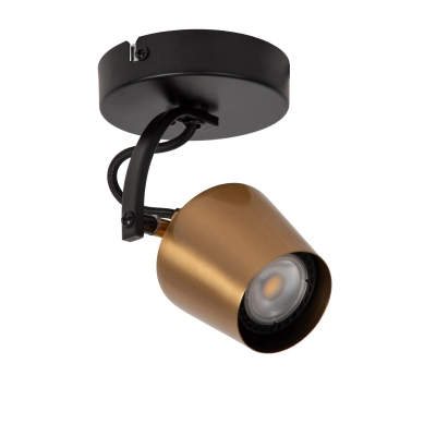 EMILE - Plafon - Ø 10,5 cm - 1xGU10 - Matt Gold / Brass 51901/01/02 Lucide
